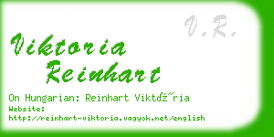 viktoria reinhart business card